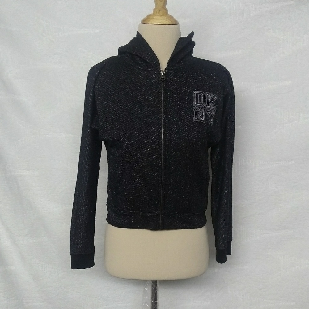 DKNY Hooded Full Zip Jacket.